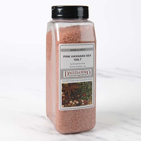 Pink Hawaiian Sea Salt, Coarse
