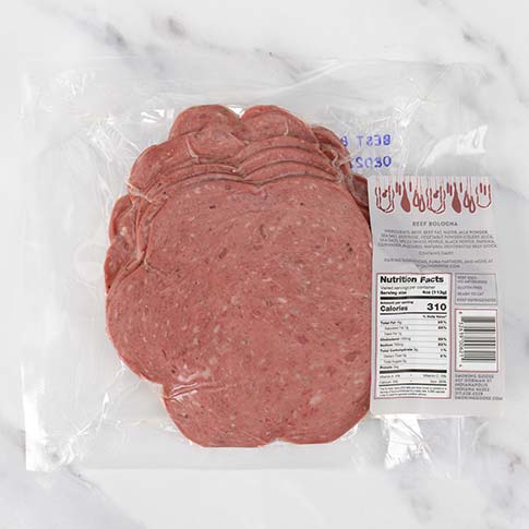Wagyu Beef Hot Smoked Bologna, Sliced