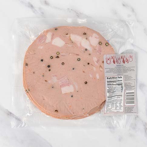 Mortadella, Sliced