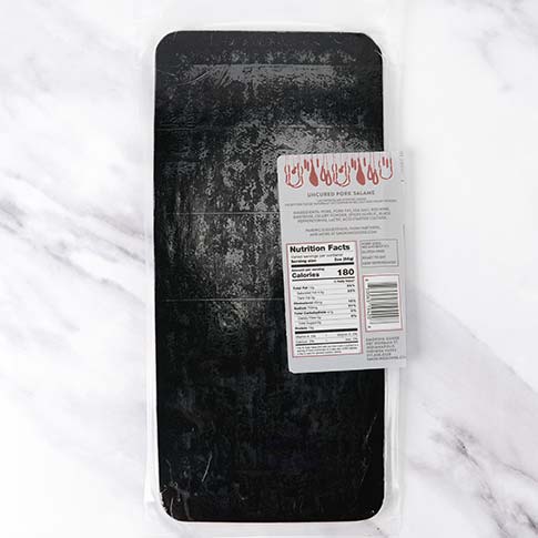 Rosette de Lyon Salame, Sliced