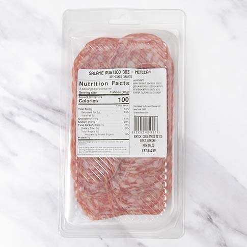 Salame Rustico, Pre-Sliced, Dry-Cured