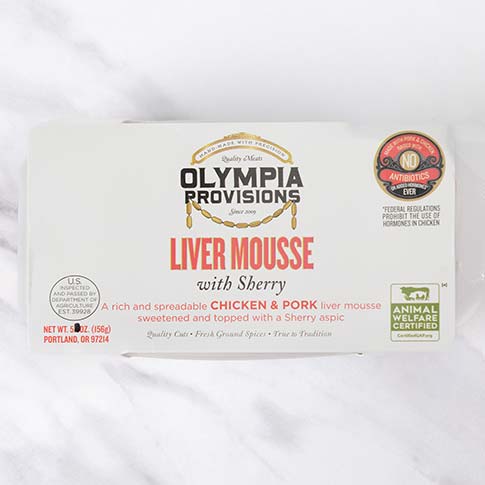 Chicken and Pork Liver Mousse with Sherry Pate