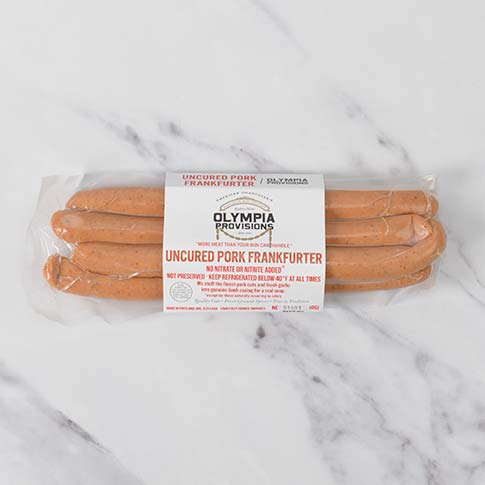 Pork Frankfurter, Uncured