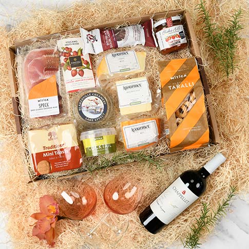 Chappellet Reds Gourmet Cheese and Charcuterie Set