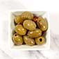 Grilled Green Olives