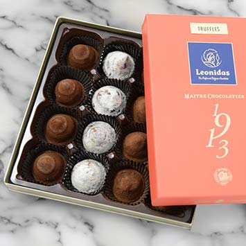 Leonidas Assorted Truffles Heritage Gift Box