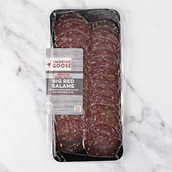 Big Red Wagyu Beef Salame, Sliced