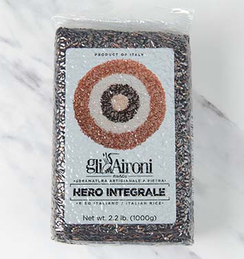 Whole Grain Black Italian Rice