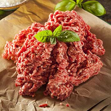 Grass Fed Organic Angus-Piedmontese Ground Beef (5 lbs)