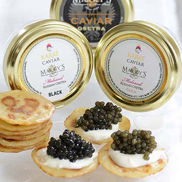 Osetra and Osetra Gold Caviar Taster Set
