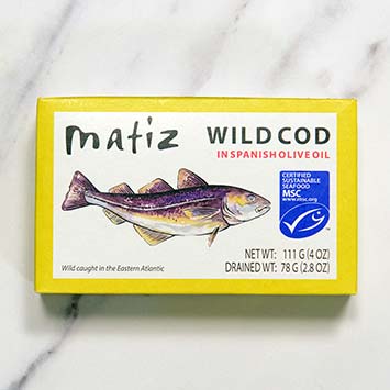 Wild Cod in Spanish Olive Oil