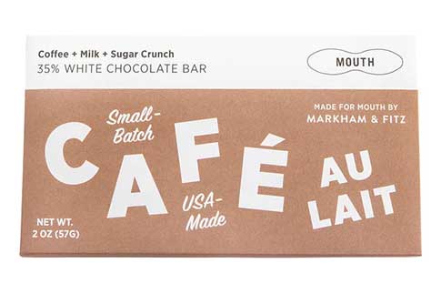 CAFE AU LAIT WHITE CHOCOLATE BAR