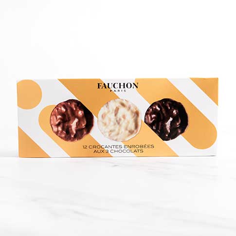 Crocantes Chocolate Coated French Cookies