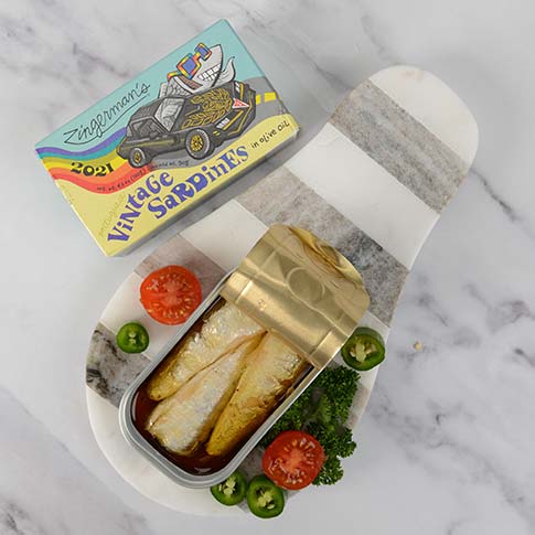 Portuguese Vintage Sardines in Olive Oil - 2021