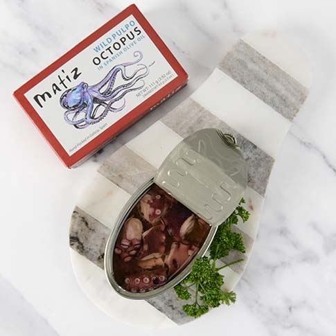 Wild Octopus in Spanish Olive Oil